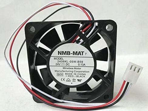 6015 NMB-MAT 2406KL-05W-B59 24V 0.13A 6CM مروحة تبريد عاكسة in Kuwait