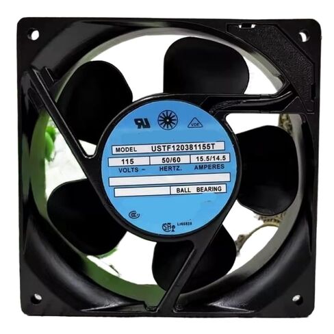 USTF120381155T 115V 15.5/14.5W 12cm Fan 12038 120×120×38 Mm in Kuwait