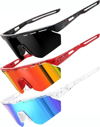 Kids Sunglasses Youth Baseball Sun Glasses for Boys Girls Cycling Sports UV400 Protection Goggles Ages 3-10 in Kuwait