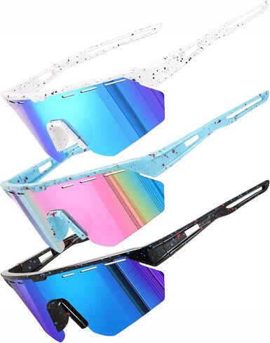 Kids Sunglasses Youth Baseball Sun Glasses for Boys Girls Cycling Sports UV400 Protection Goggles Ages 3-10 in Kuwait