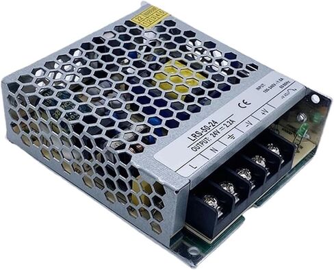 LRS-50-12 وضع تبديل التيار الكهربائي DC 50W 24V2.1A غلاف معدني من الألومنيوم موصل (LRS-50-24) in Kuwait
