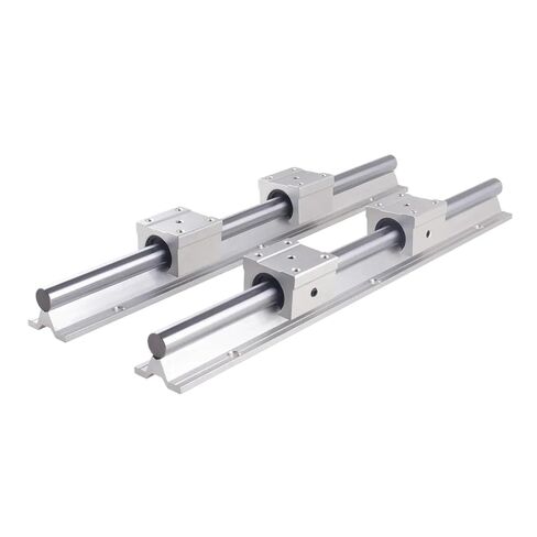 2 R25 Linear Guides (Outer Diameter 25 mm) + 4 R25UU Bearing housings(600mm) in Kuwait