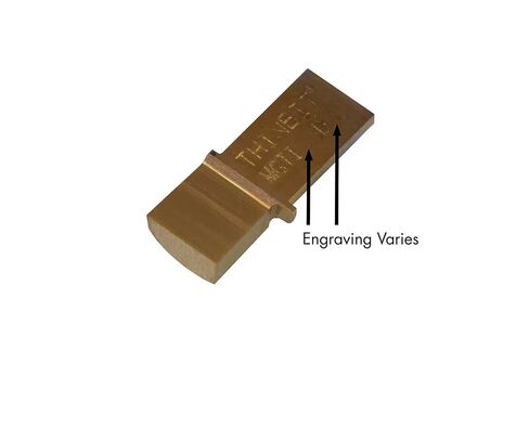 THINBIT 3 عبوات MGTI087D2LC عرض 0.087 بوصة، عمق 0.125 بوصة، كربيد مطلي بالقصدير، زاوية حادة، إدراج حز للصلب والحديد الزهر والفولاذ المقاوم للصدأ مع قطع متقطعة in Kuwait