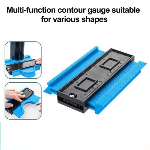 1pc, 12.7cm/25.4cm, Contour Gauge Tool, Adjustable, Template Maker in Kuwait