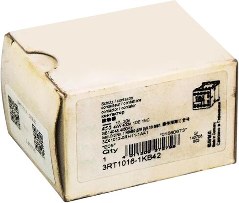 3RT1016-1KB42 جديد ومختوم في الصندوق 3RT10161KB42 ضمان لمدة سنة واحدة in Kuwait