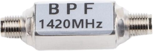 1420MHz Bandpass Filters For Radio Astronomy, For SMA Connector, Low Insertion Loss ≤1.8dB, High-Rejection 48DB, Compact Aluminum Housings(Square shell) in Kuwait
