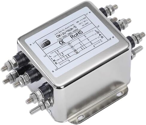 Three-Phase 380V Power Filter CW12B-60A-S servo Frequency Converter EMI Anti-Interference(2) in Kuwait