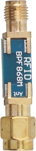 868MHz SAW Bandpass Filter 2MHz Bandwidth for RFID IoT Nodes, Low Insertion Loss <2dB, Male to Female Interface, 50 Ohm Impedance in Kuwait