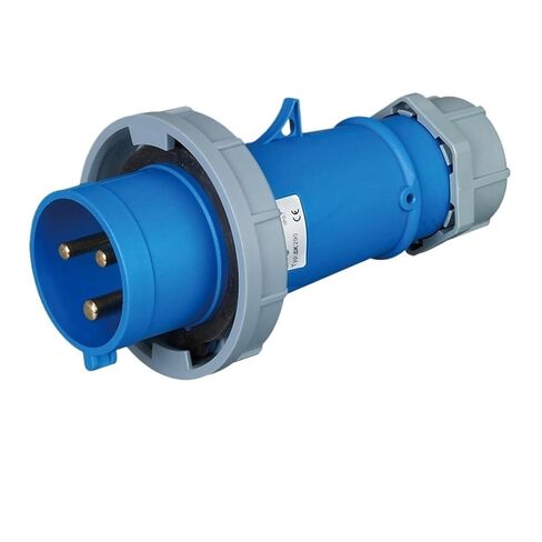 Concealed Angled IP67 Waterproof but not Explosion-Proof Industrial Socket Surface mounting Connector | 32A4P in Kuwait