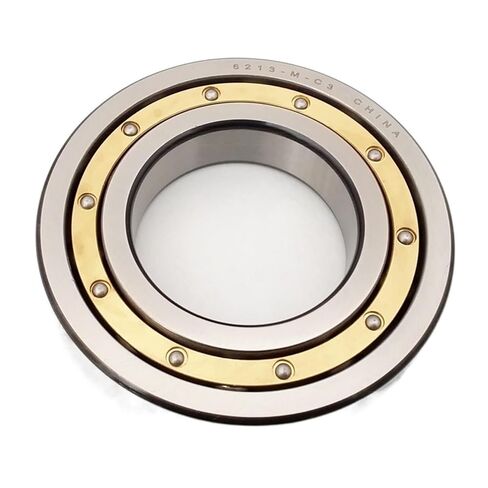 6213 6213-M-C3 65x120x23mm Solid Brass Cage Deep Groove Ball Bearings Single Row 1Pcs in Kuwait