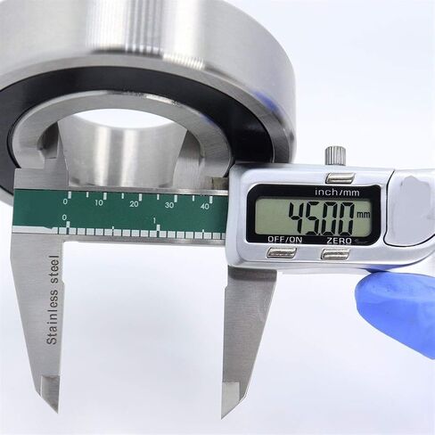 منتجات نقل الطاقة 1 قطعة S6309RS تحمل 45x100x25 مللي متر ABEC-3 440C محامل كروية من الفولاذ المقاوم للصدأ 6309 S 6309RS الأخدود العميق in Kuwait