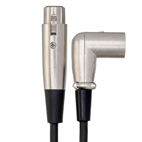 Hosa XRR-103 وصلة متوازنة، XLR3F إلى الزاوية اليمنى XLR3M، 3 أقدام in Kuwait