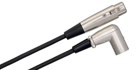 Hosa XRR-103 وصلة متوازنة، XLR3F إلى الزاوية اليمنى XLR3M، 3 أقدام in Kuwait