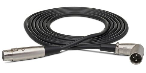 Hosa XRR-103 وصلة متوازنة، XLR3F إلى الزاوية اليمنى XLR3M، 3 أقدام in Kuwait
