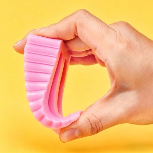 1Pcs Pink Silicone Door Stopper, Thickened Non-Slip Windproof Door Wedge, Stackable Punch-Free Door Stop, Reusable Anti-Scratch Door Holder for Home Office Indoor Outdoor Floor Use in Kuwait
