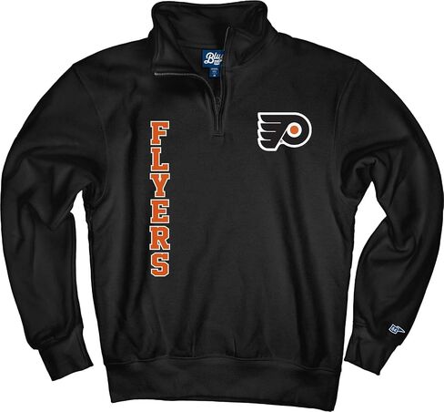 Blue 84 NHL unisex-adult Nhl Officially Licensed Quarter Zip Sweatshirt Breakaway Team Color in Kuwait