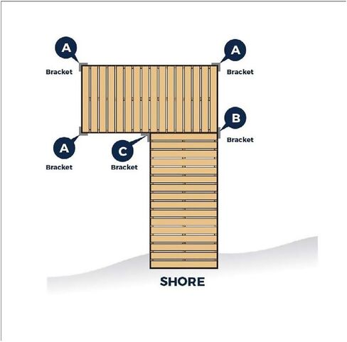 Tommy Docks Straight Bracket in Kuwait