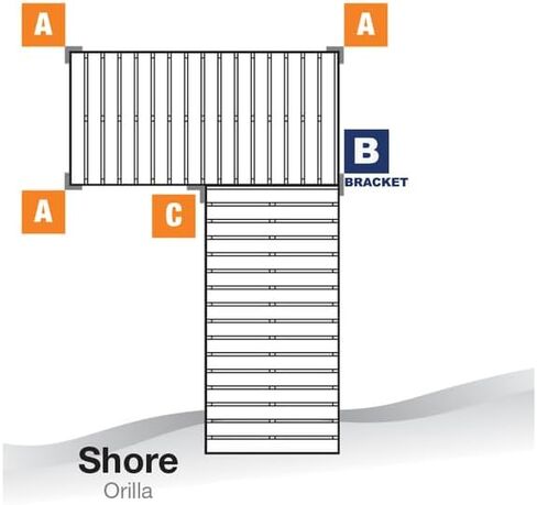 Tommy Docks Straight Bracket in Kuwait