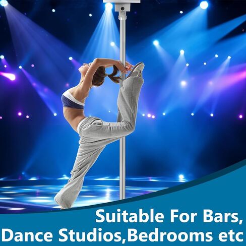 Adjustable Universal Pole Dance Top Fixed Plate, Universal Ceiling Mount for Slanted Ceilings, Enhanced Stability, Durable Steel Construction, Easy Installation for Home Use in Kuwait