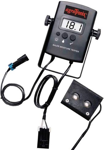 جهاز اختبار رطوبة القش AgraTronix 07150 BHT-1 – معدات اختبار مثبتة على المكبس مع زر معايرة مدمج، شاشة بإضاءة خلفية in Kuwait
