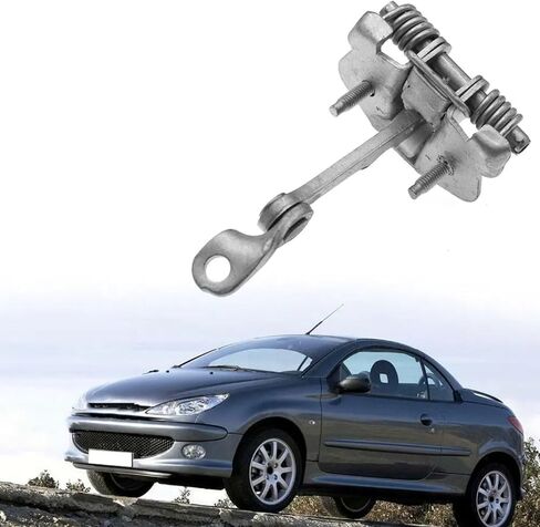 Compatible with Peugeot for 206 206 for CC 3DR 5DR OEM: 9181C8 Car Front Left/Right Door Hinge Stop Limiter Door Stop Check Strap Car Handle Hinge in Kuwait