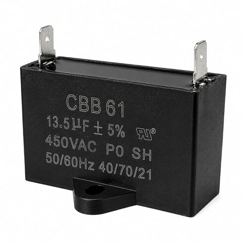 Generator Capacitor 450VAC 13.5uF 13.5μf 50/60Hz CBB61 40/70/21 SH UL Listed in Kuwait