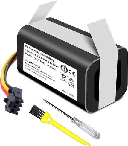 3400mAh Replacement Battery for Eufy X10 Pro Omni,Compatible with eufy Accessory- RoboVac Vacuum, Model Part Number:C0914E1 in Kuwait