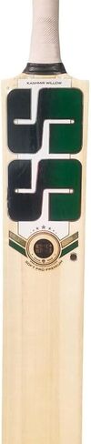 TABAKH SS Soft Pro Premium Kashmir Willow Leather Ball Cricket Scoop Bat مقاس الكبار - مقبض قصير (يشمل الغطاء) in Kuwait