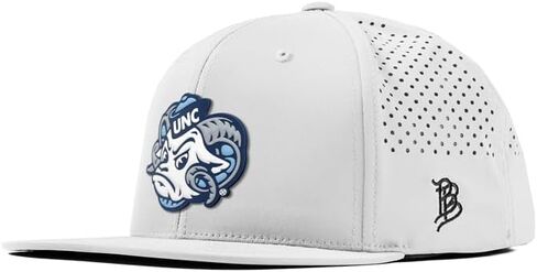 فواتير ذات علامة تجارية مرخصة رسميًا × مجموعة North Carolina Tar Heels Flat Performance Collection UNC Rameses PVC in Kuwait