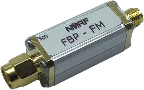 FBP-FM 98MHz Band Pass Filter FBP FM Broadcast Bandpass Filter Bandwidth 88-108MHz SMA Interface Band Pass in Kuwait