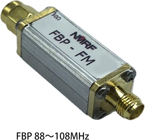 FBP-FM 98MHz Band Pass Filter FBP FM Broadcast Bandpass Filter Bandwidth 88-108MHz SMA Interface Band Pass in Kuwait