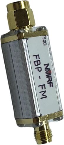 FBP-FM 98MHz Band Pass Filter FBP FM Broadcast Bandpass Filter Bandwidth 88-108MHz SMA Interface Band Pass in Kuwait