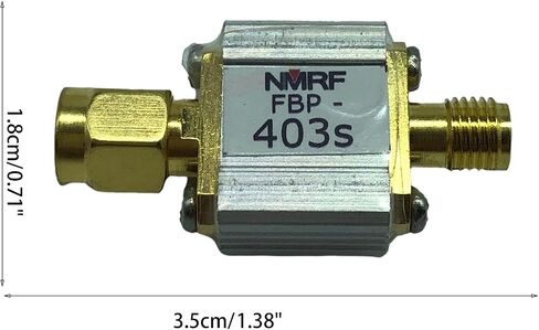 403MHz Low-pass Bandwidth Filter Coaxial SMA Interface FBP-403s 50 Ohms Impedance in Kuwait