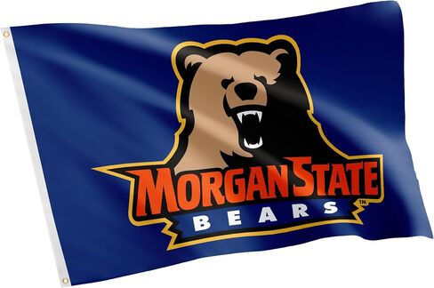 Desert Cactus Morgan State University Flag MOR Banners 100% Polyester Indoor Outdoor 3x5 feet Flags (Design 2) in Kuwait
