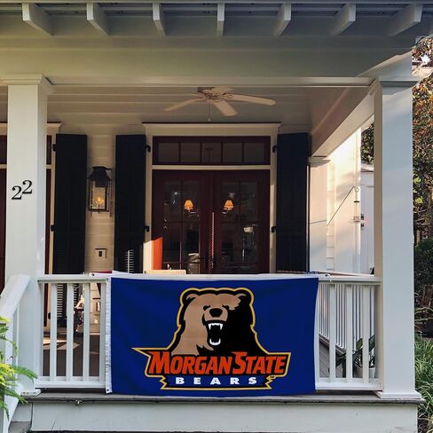 Desert Cactus Morgan State University Flag MOR Banners 100% Polyester Indoor Outdoor 3x5 feet Flags (Design 2) in Kuwait