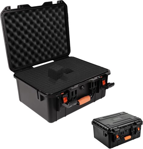 for Starlink Mini Case, Portable Hard Case with DIY Cutting Foam Fit for Star Link Mini Dish, Waterproof Shockproof for Starlink Accessories, Ideal for Travel Outdoor RV Camping Adventure in Kuwait