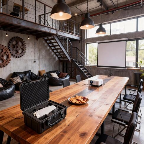 D DACCKIT حافظة صلبة لـ Meeting Owl 3، حقيبة سفر وتخزين متوافقة مع Meeting Owl 3، Meeting Owl 4+، تحمل ميكروفون التوسعة والأسلاك والملحقات ومحول القفل in Kuwait