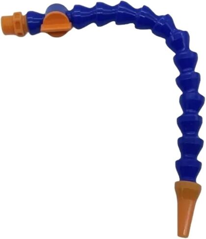 1PCS Pneumatic Tube 1/4" 3/8" 1/2" BPS Male Thread Plastic Flexible Water Oil Coolant Pipe Hose for lathe machine(Size:Round-300MM,Color:1/2") in Kuwait