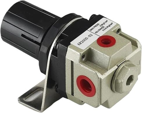 Pneumatic Regulating Valve Pressure Reducing SMC Air Service Processor Champagne Yellow in Kuwait