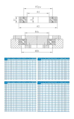 RB50050 CRBC50050 Cross Roller Bearing in Kuwait