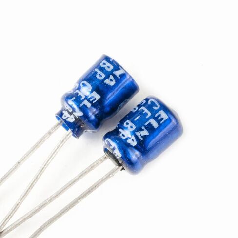 Luftschloss 5pcs Elna CE-BP Serie 4.7 فائق التوهج 50V مكثف كهربائيا غير مستقطب 5x11mm in Kuwait