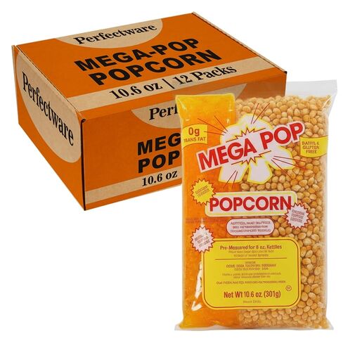 Perfectware Movie Theater Style Popcorn Portion Packs, 10.6 Ounce, 12 Count in Kuwait