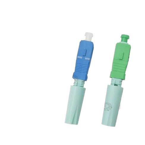 Single-Mode Optical Connector SC SM FTTH Tool Cold Connector Tool SC UPC Fiber Optic Fast Connector(SC APC 100PCS) in Saudi Arabia