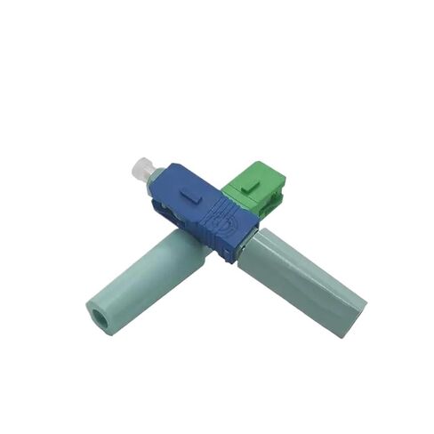Single-Mode Optical Connector SC SM FTTH Tool Cold Connector Tool SC UPC Fiber Optic Fast Connector(SC APC 100PCS) in Saudi Arabia