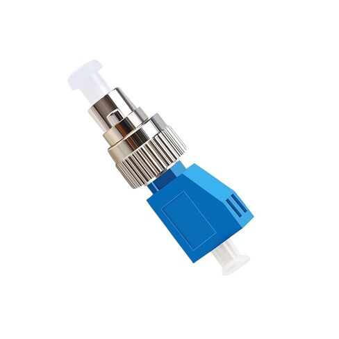 FC UPC Male to LC UPC Female Fiber Adapter Hybrid Optical Cable Connector Single Mode for FTTH Visual Fault Locator Red(10pcs) in Saudi Arabia