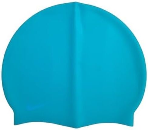 قبعة Nike Swim Performance من السيليكون الصلب، باللون الأخضر المخضر، نظام التشغيل in Kuwait