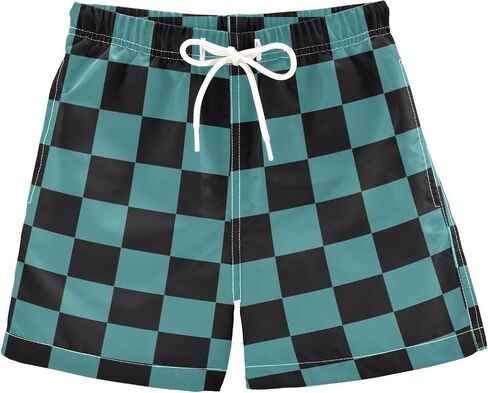 Toddler Boys Swim Trunks Quick Dry Board Baseball Shorts Mesh Lining Swimsuits in Kuwait