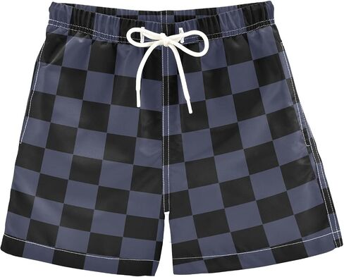 Toddler Boys Swim Trunks Quick Dry Board Baseball Shorts Mesh Lining Swimsuits in Kuwait