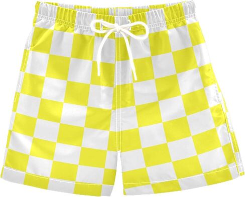 Toddler Boys Swim Trunks Quick Dry Board Baseball Shorts Mesh Lining Swimsuits in Kuwait