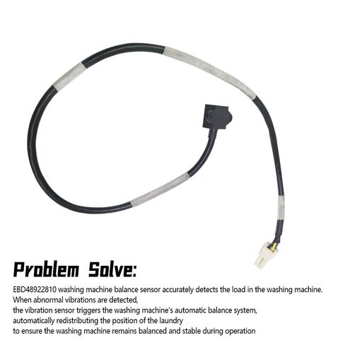 Washing Machine Balance Sensor EBD48922810, Compatible with LG Vibration Sensor WM3555HWA/00 WM1455HWA/00 WV10-1410B WV10-1410W WV10-1412B WV10-1412W, Replacement Part for Washer Vibration Detection in Kuwait